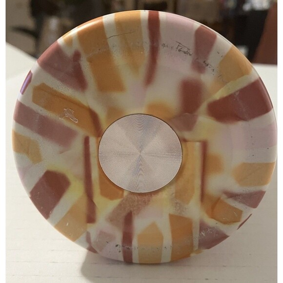 Hydragear MCM Orange Stone Print 30 Oz Skinny Tall Steel Travel Tumbler 10” - Picture 5 of 16